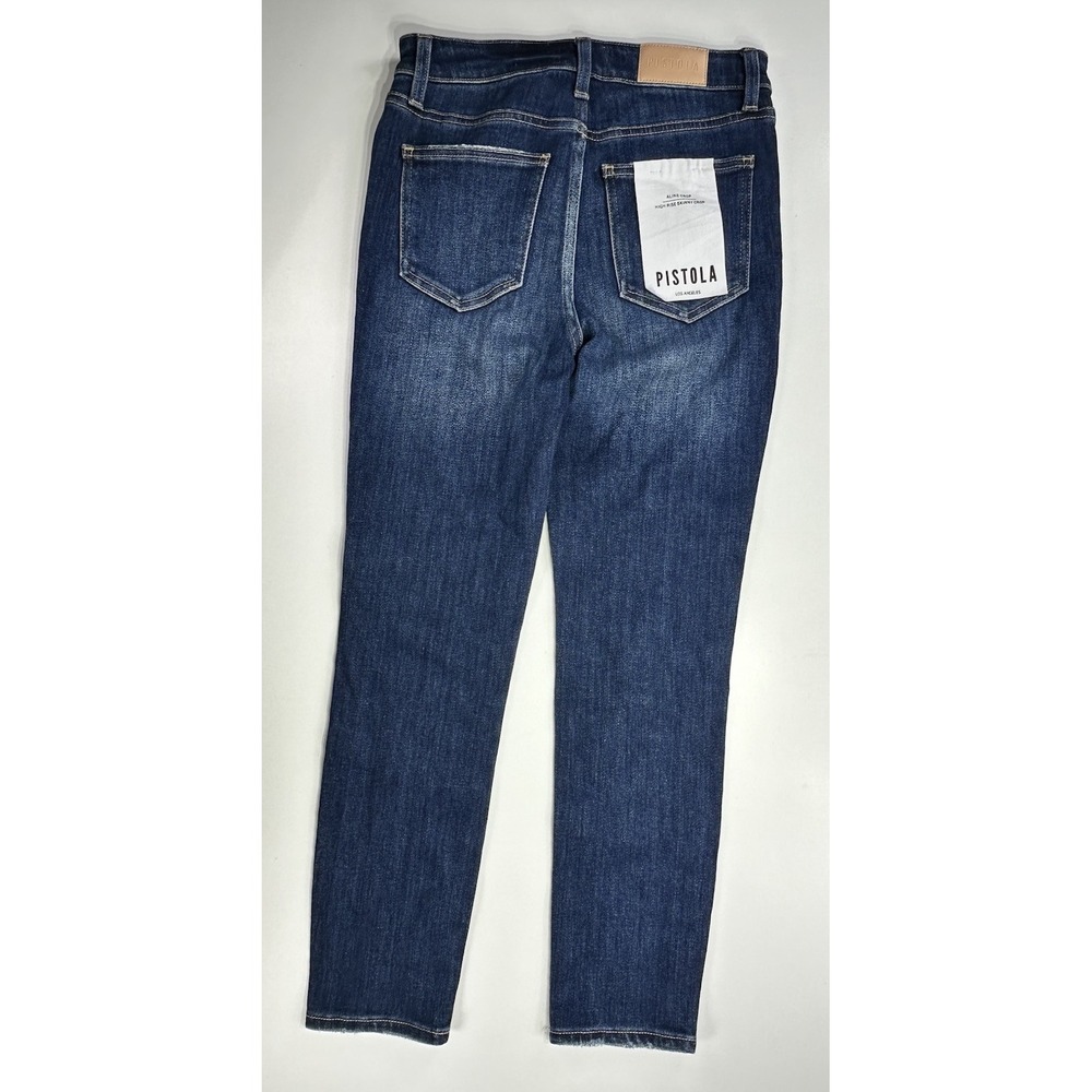 Pistola Aline High Rise Skinny Crop Jeans Size 27‎ Lincoln - Picture 4 of 9